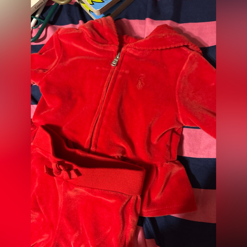 Baby girl polo, Addidas, & puma lot sz 3m